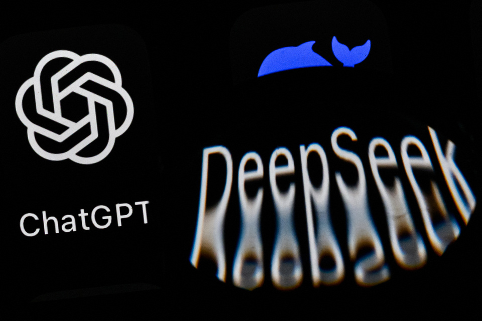 FRANCE-TECHNOLOGY-AI-OPENAI-DEEPSEEK